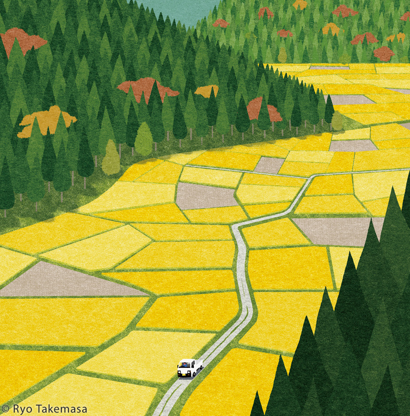 autumn country countryside Fall japan Landscape RICE FIELD.jpg