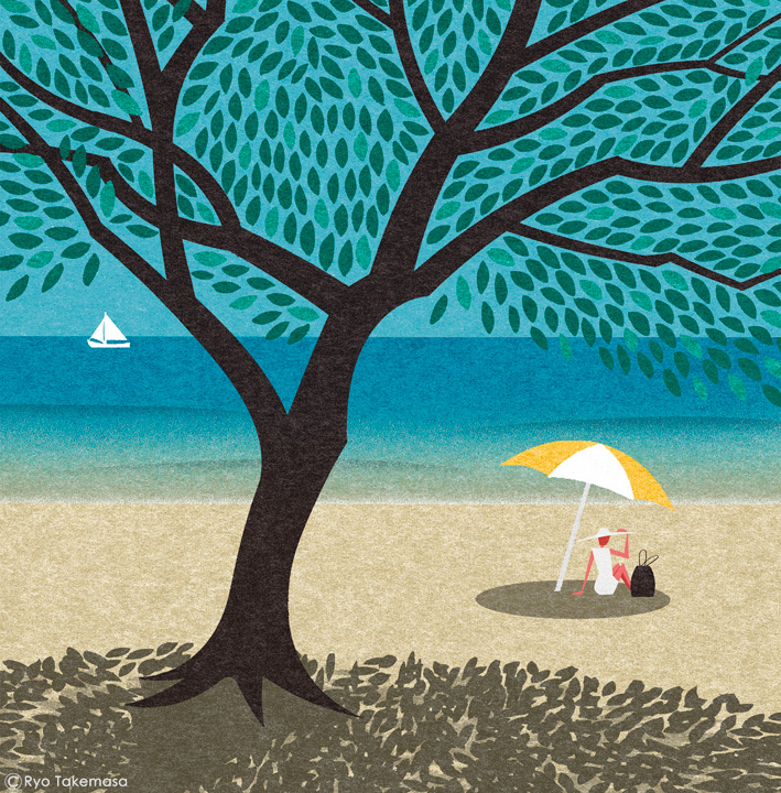 summer sea beach Tree  Landscape.jpg