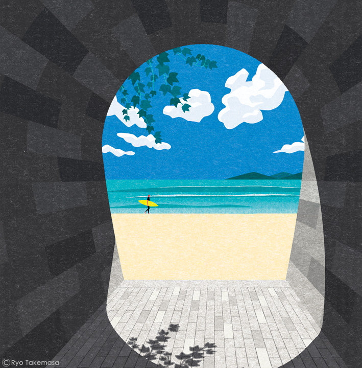 summer sea SKY tunnel Landscape.jpg