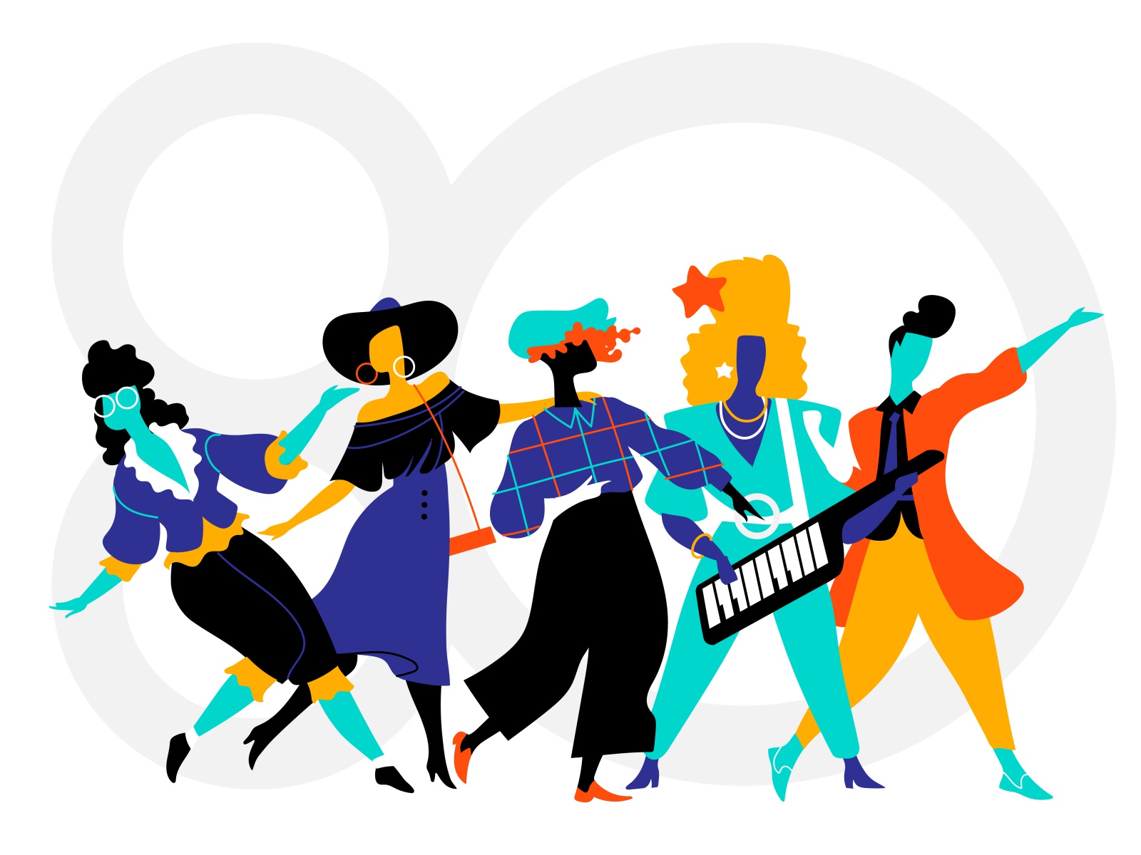 80s People fun society people illustration celebrities vip dress code.jpg