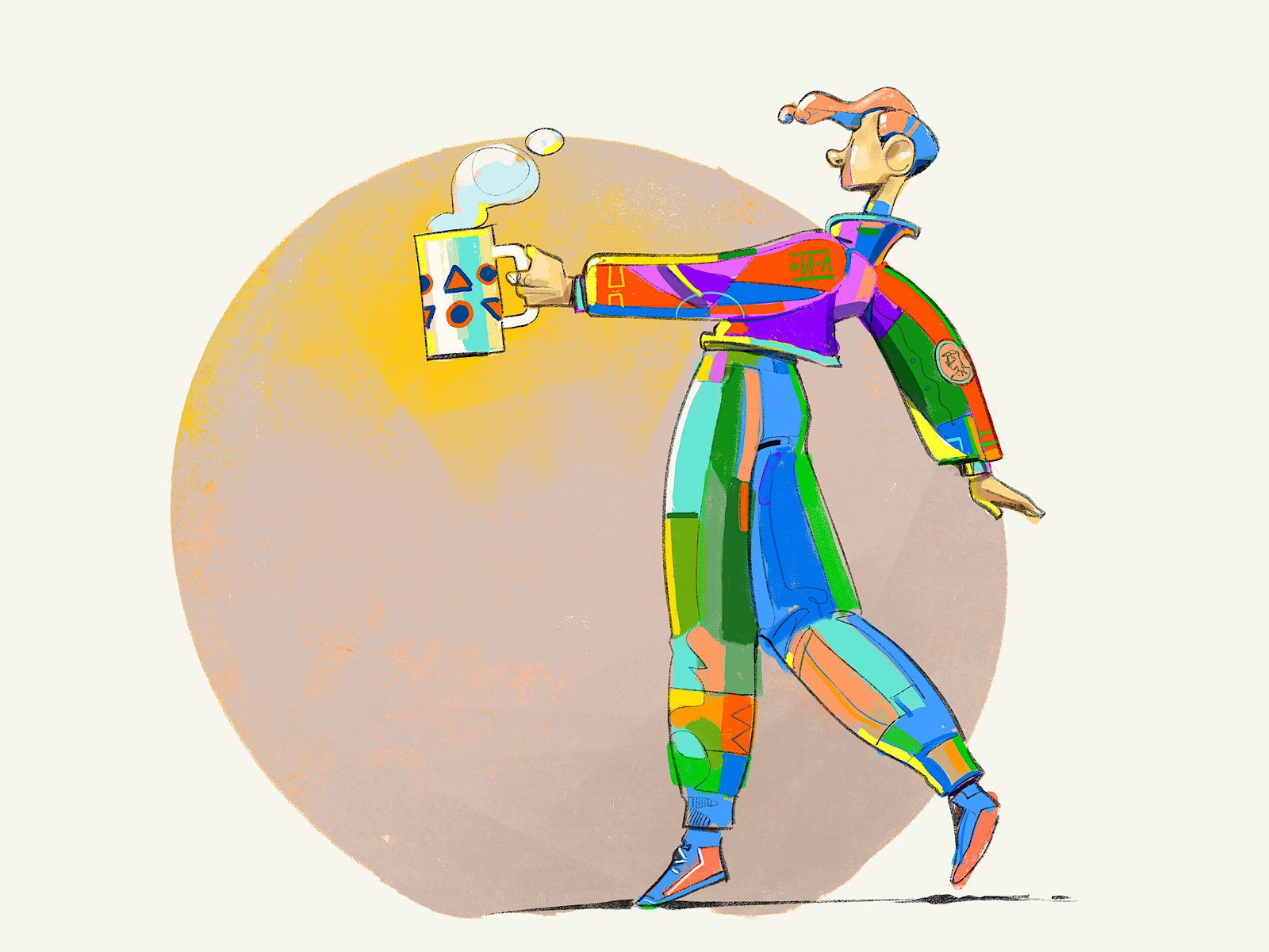 Already Drunk hurca procreate drawing illustration dresscode colorsche.jpg
