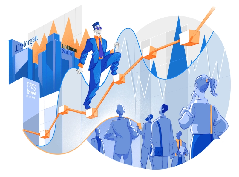 Ascent Earning banks growth businessman manager graphics stats trading.webp