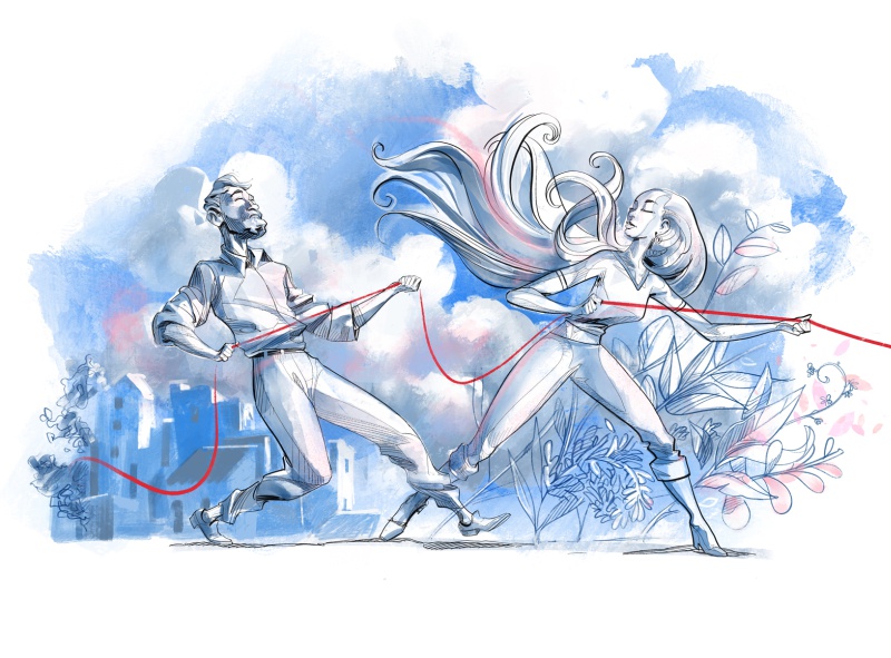 Blood Line paunting watercolor illustration process drawing illustrati.jpg