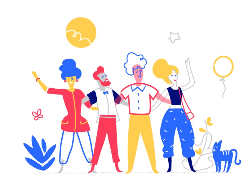 Crazy Team characterdesign characters monello child light fresh happy.jpg