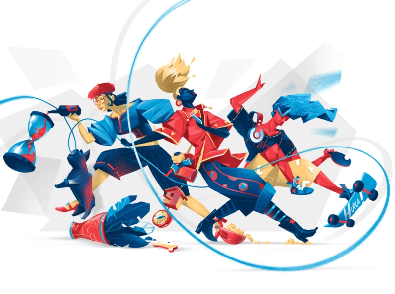Creative Enough illustration process dynamic composition skater charac.webp