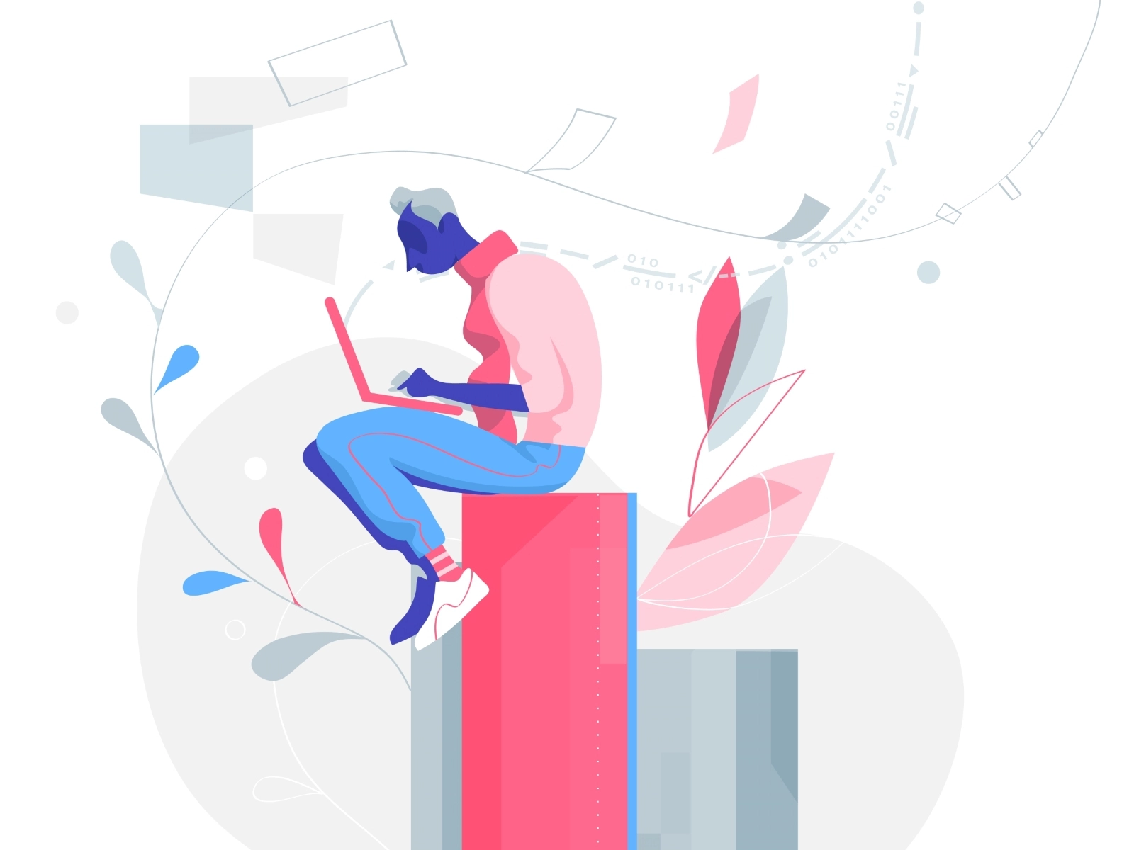 Extreme Development illustration connection interaction interface appl.webp