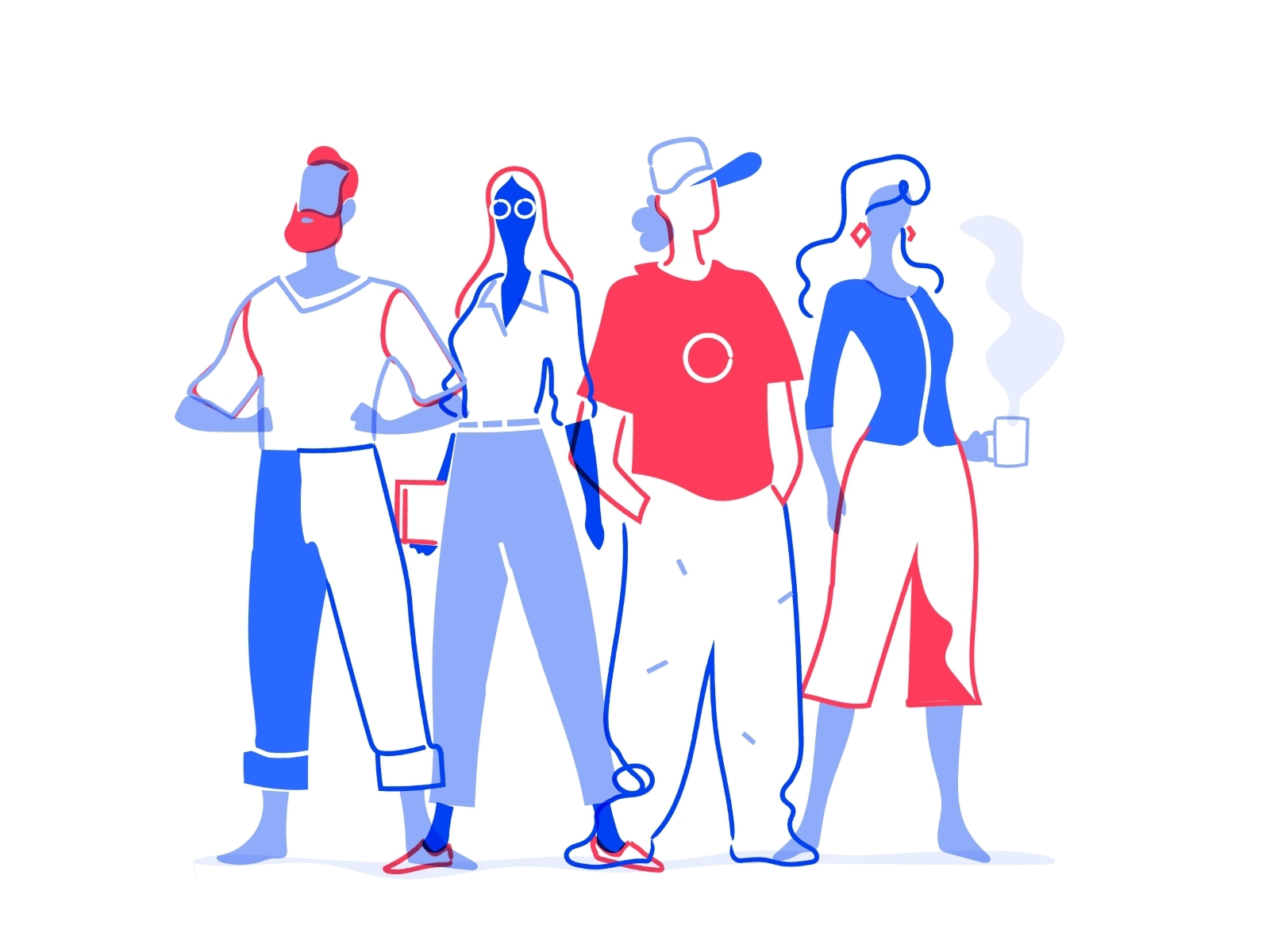 Flat Team startup society together talent scouting talent scout human.webp