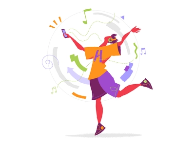 Freestyle UX 3 young volume loud listen dancing music.webp