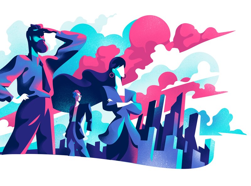 Leader Company challenge visionary hero illustration leadership compan.webp