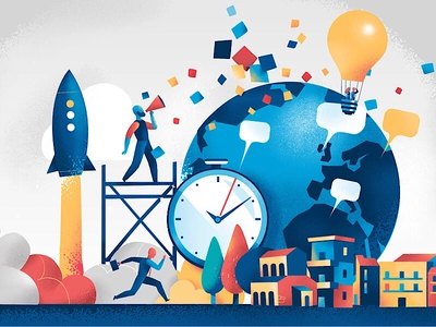 Modern Lifestyle hurca downtown rocket mission startup communication t.webp