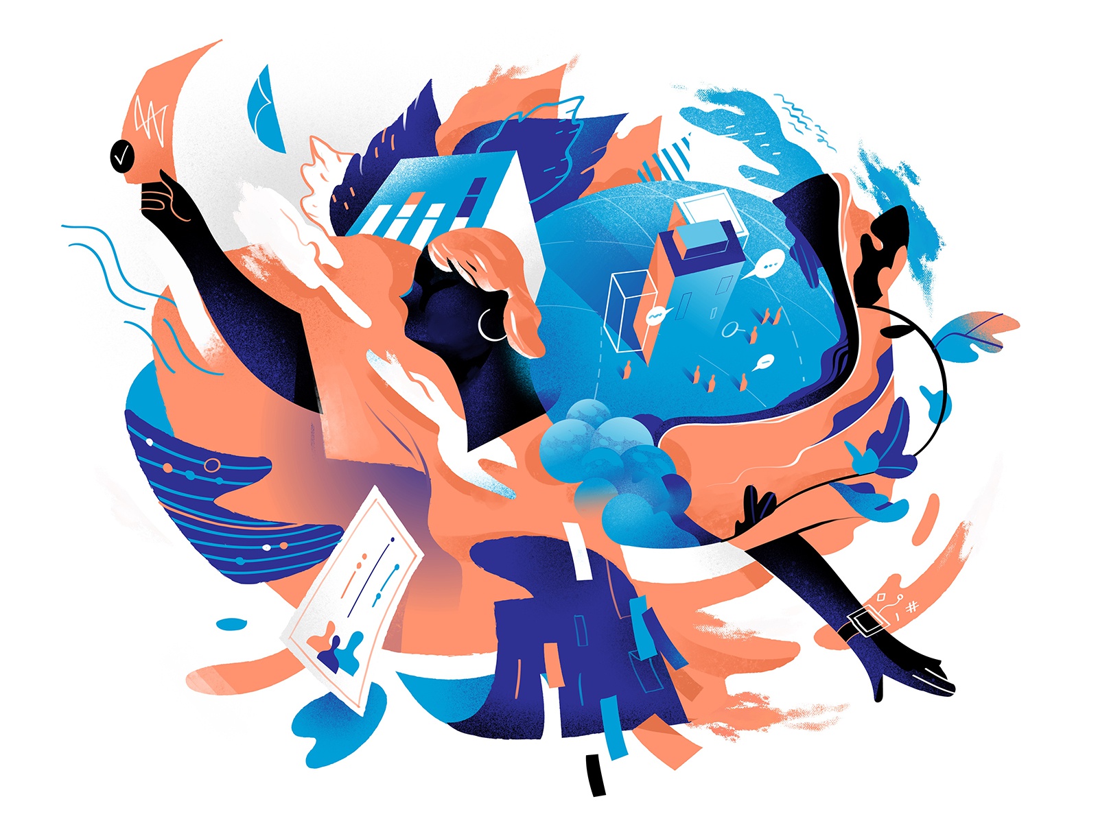 My Right privacy melting pot hero illustration wow illustration.jpg