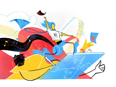 Quick Digital Drawer creativity illustrator monello procreate ipad dra.webp