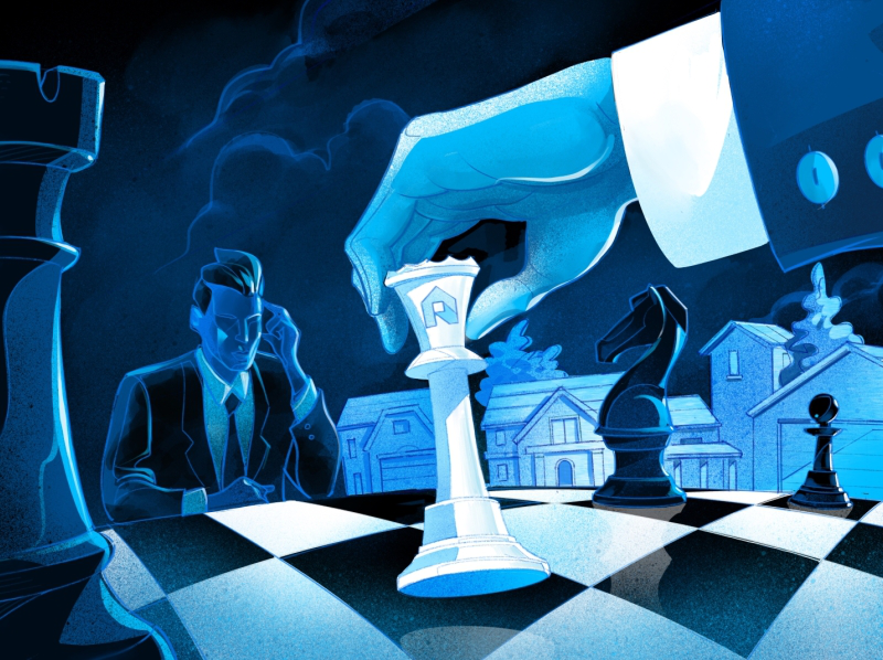 Real Estate Gambit gambit queen drawing hero illustration hurca chessb.webp