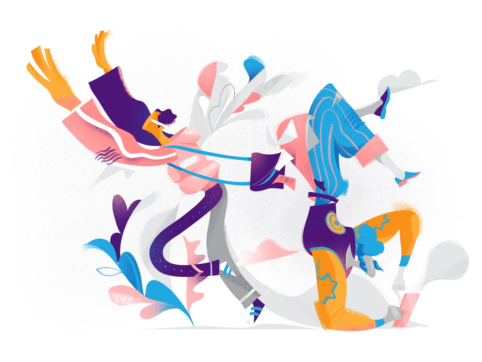Reality Evasion illustrator social procreate illustration hurca wow aw.jpg