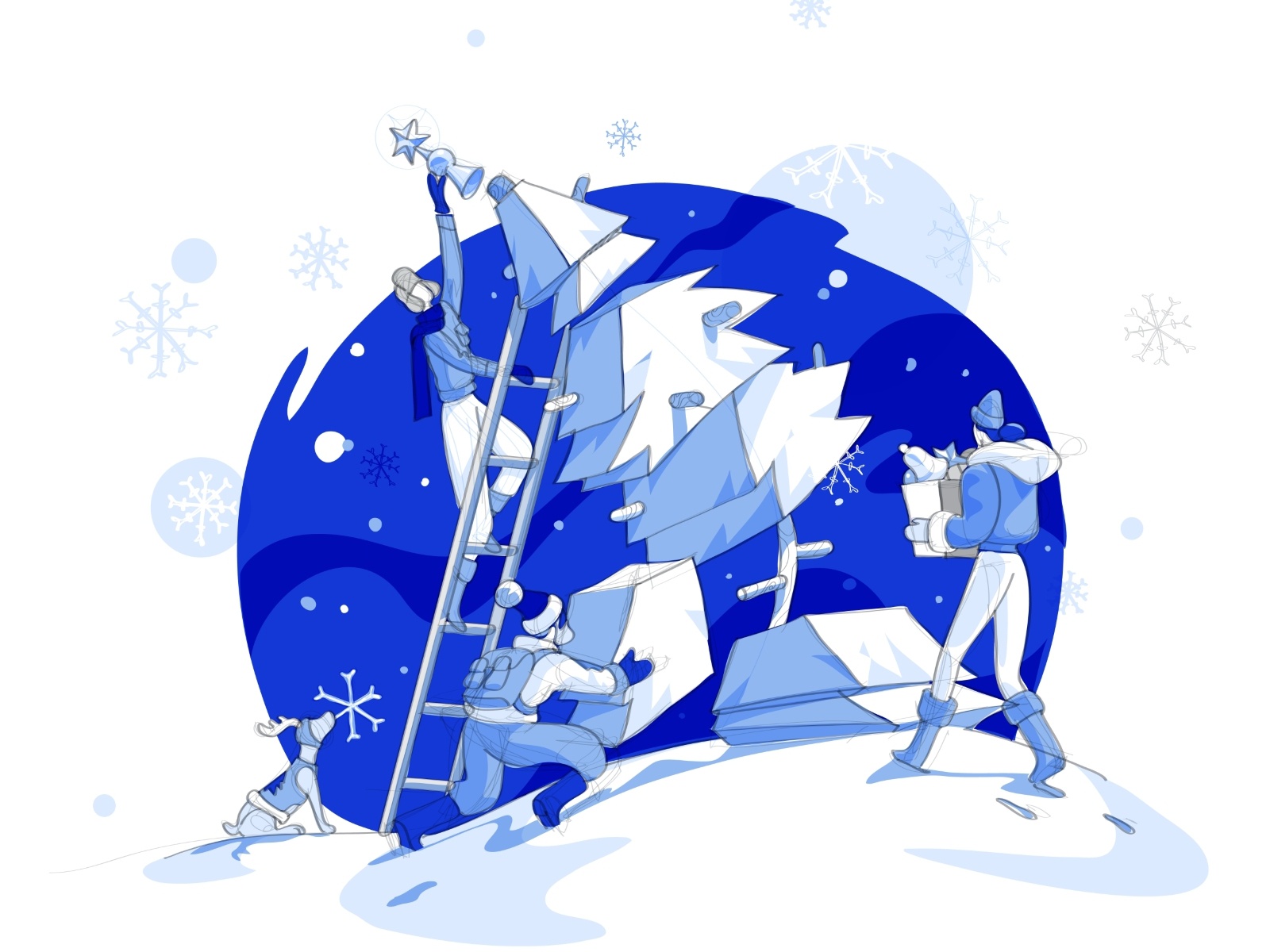 Shaft Assembly hurca illustration dog santa holiday cooperation cold t.jpg