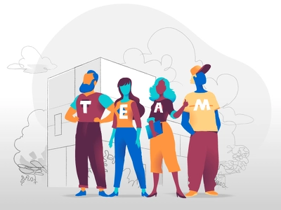 Startup Team talent collaboration vision young team startup.webp