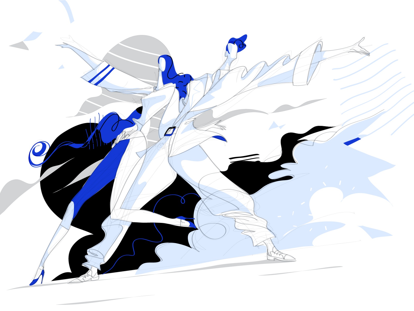 Streamliners wow hurca speed fresh lines drawing vector art illustrati.jpg