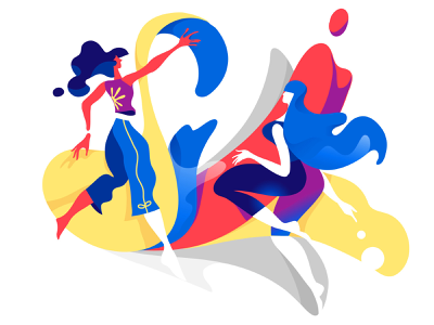 Summer Fun hurca wow colorful illustration freestyle paint lifestyle c.webp