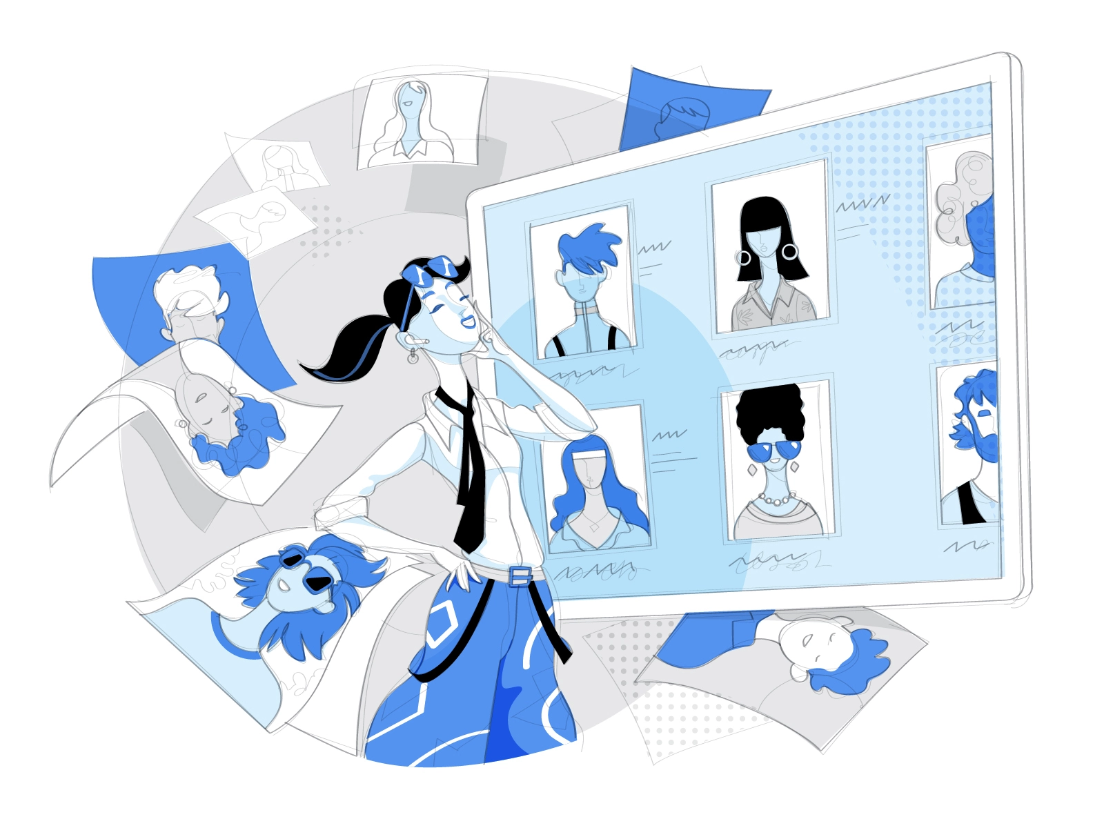 Talent Scouting V2 illustration choice resume talent scout selection m.webp