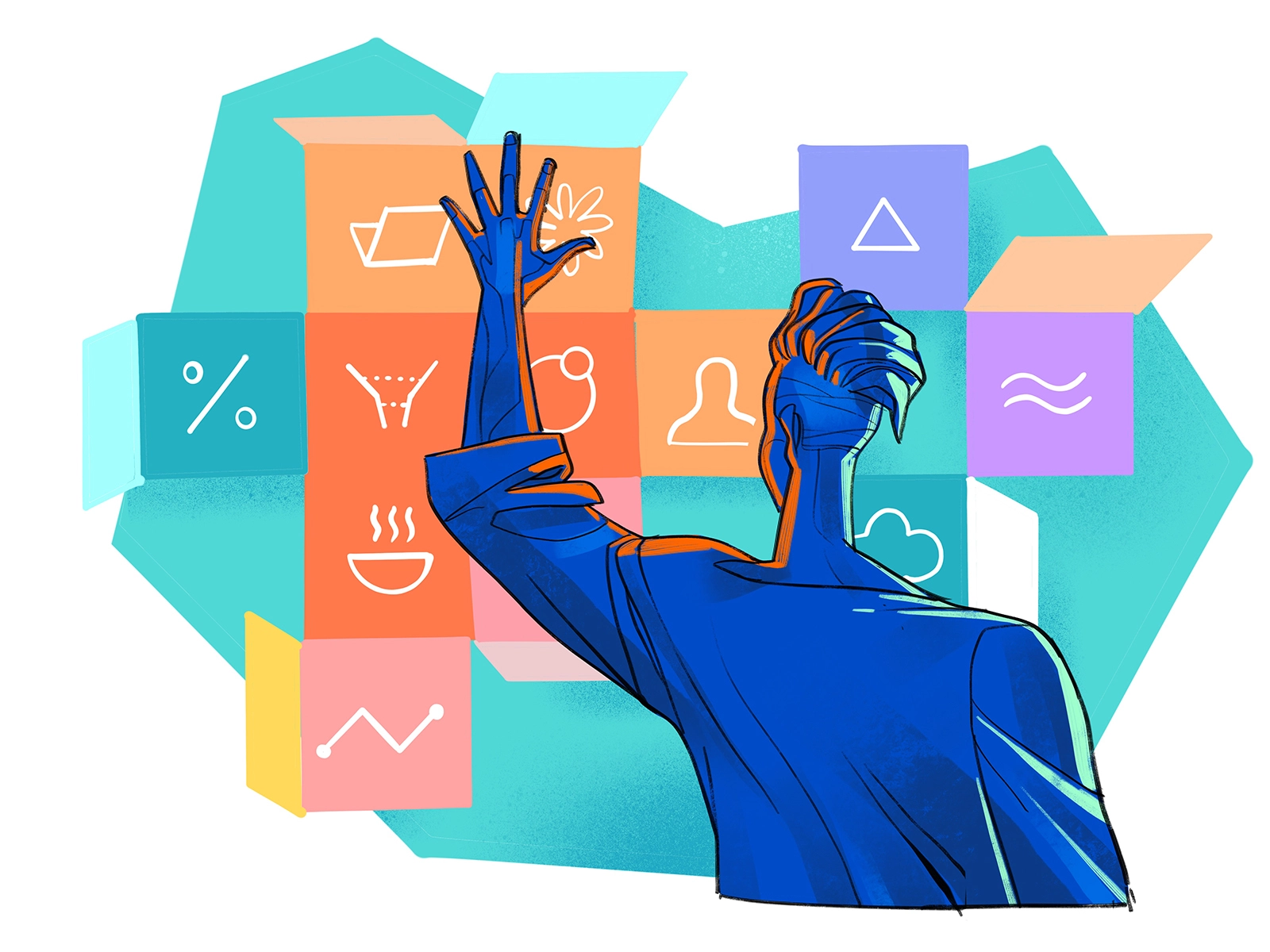 Task Organizer illustration symbols design user experience user interf.webp