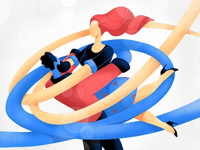Vortical Hug motion rotation crossing couple hug vortex happiness youn.webp