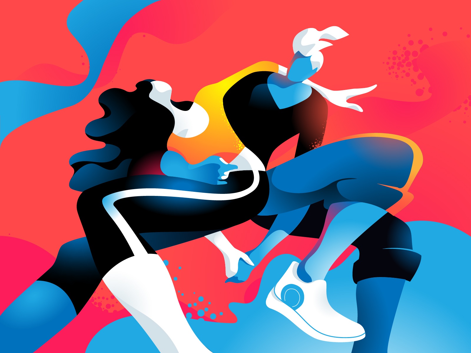 Wonderful Life harmony feeling inlove characters look cool young drawi.jpg