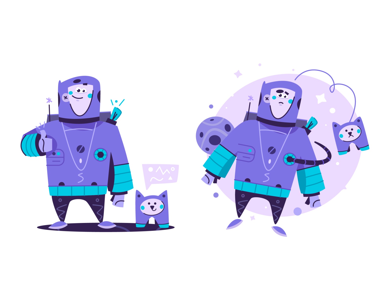 Astronaut space astronaut character design future tech funny art desig.jpg