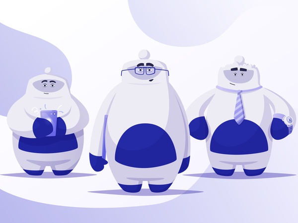 Audiencly  Team design alien team funny cartoon character illustration.jpg