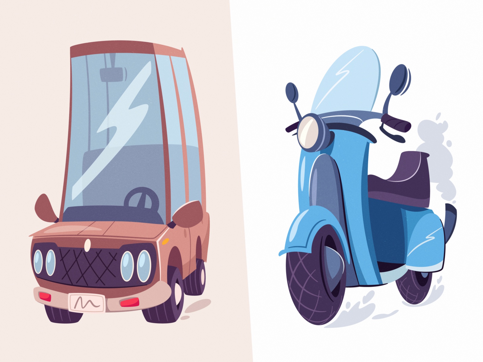 Car  Scooter  Diffy italian game speed transportation transport vintag.jpg