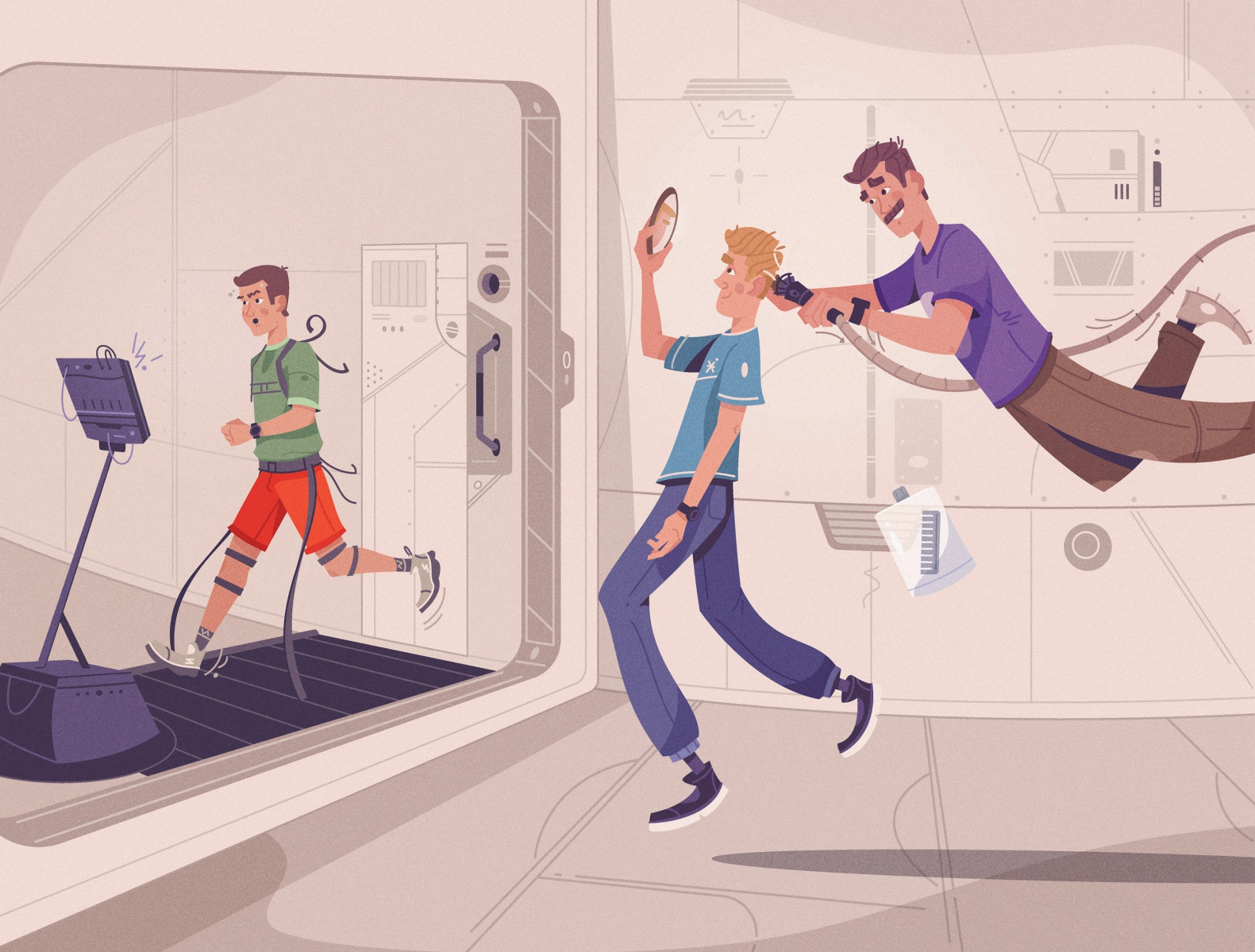 Astronaut’s daily routine routine daily spacestation cosmonaut astrona.jpg