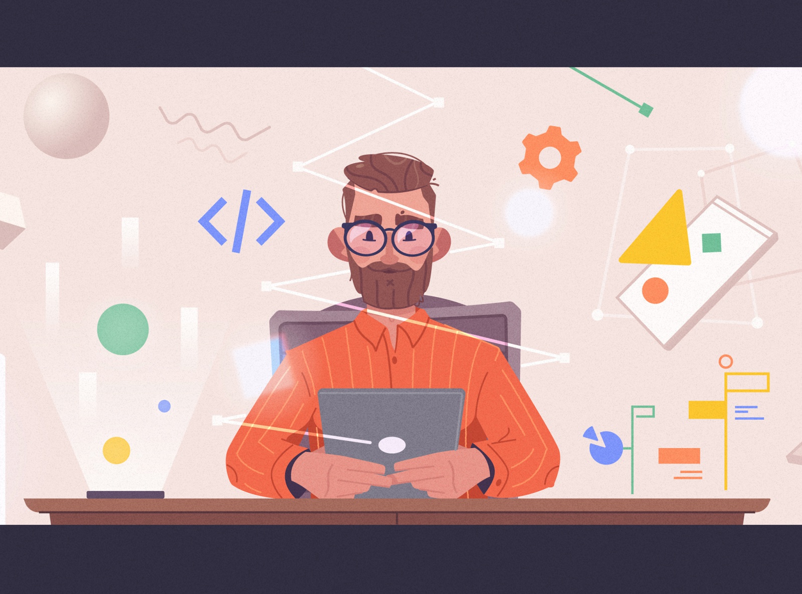 Coding development developer coding coder art character cartoon vector.jpg