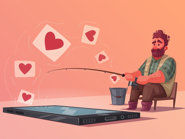 Fishing for likes vector fisherman cartoon illustration like social fi.jpg