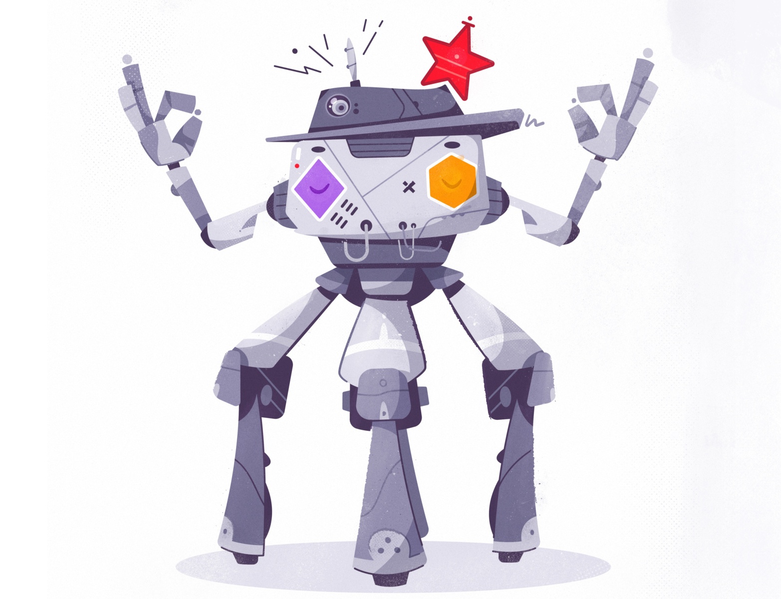 Mindfulness yoga meditation mindfulness futuristic robot tech art desi.jpg