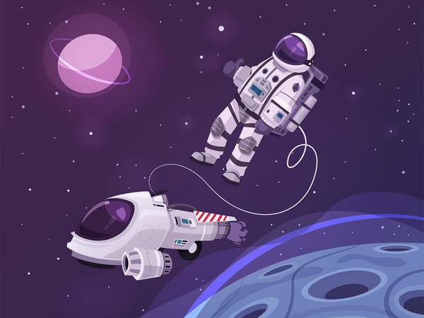 Outer space astronaut spaceship cosmonaut space cartoon illustration c.jpg