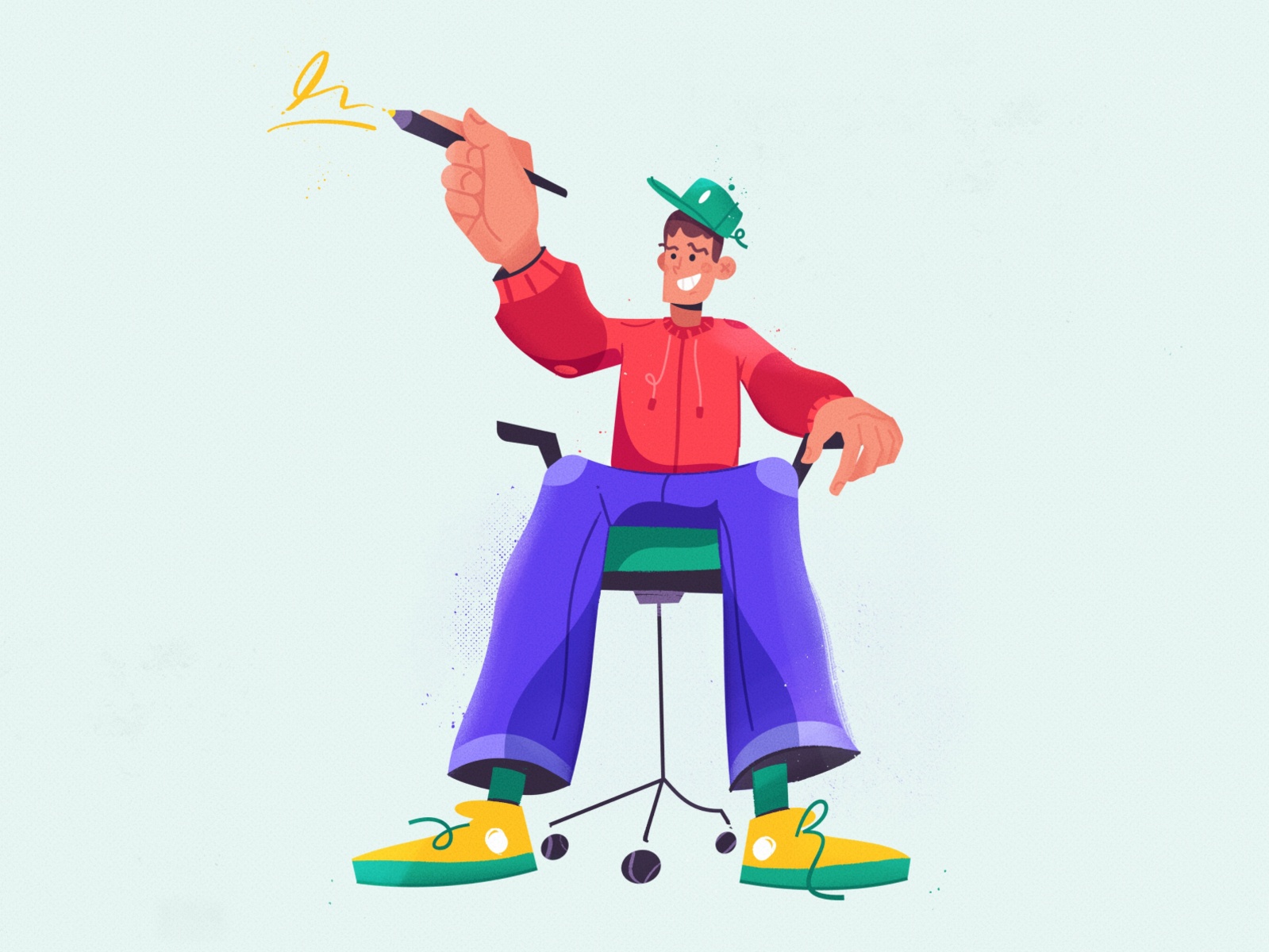 Sign pen procreate draw sign character design funny art design charact.jpg