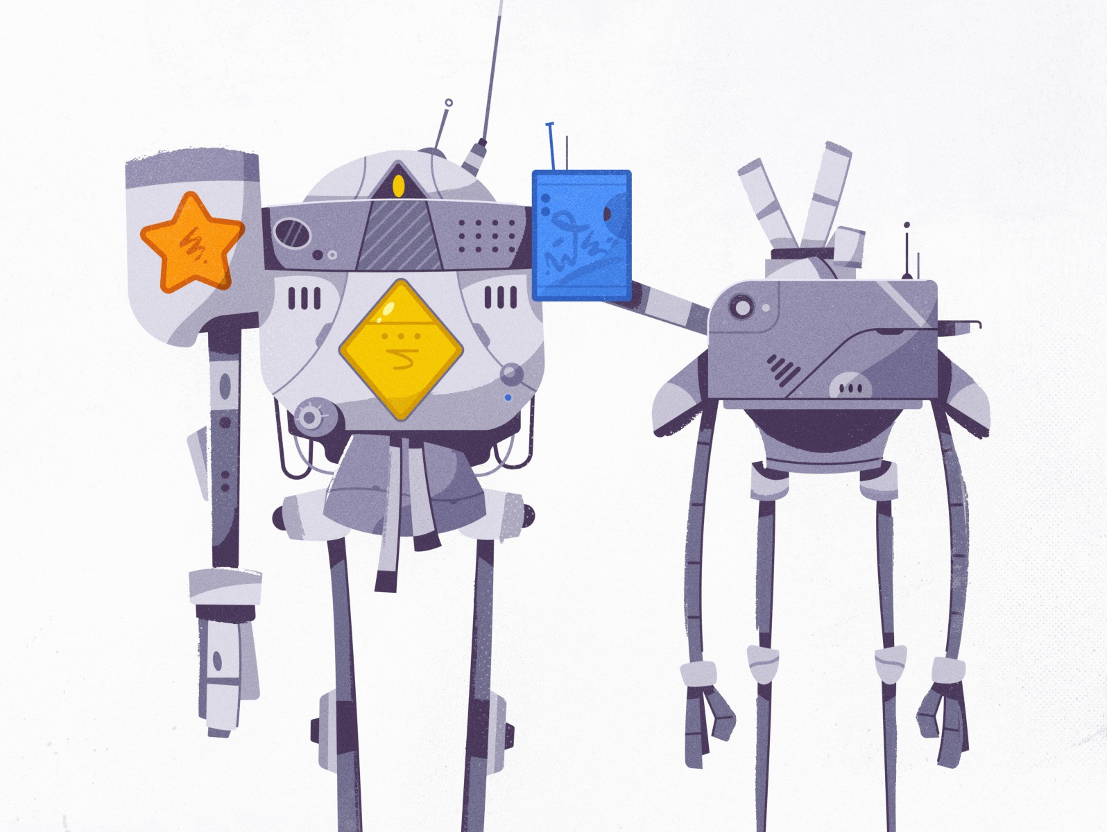 Teenage robots futuristic robot character design tech design character.jpg