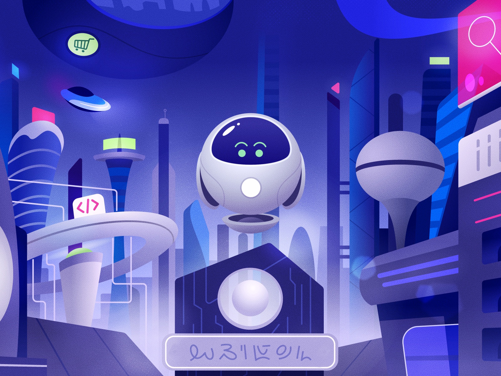 Gatsboy City futuristic robot tech future art design character cartoon.jpg