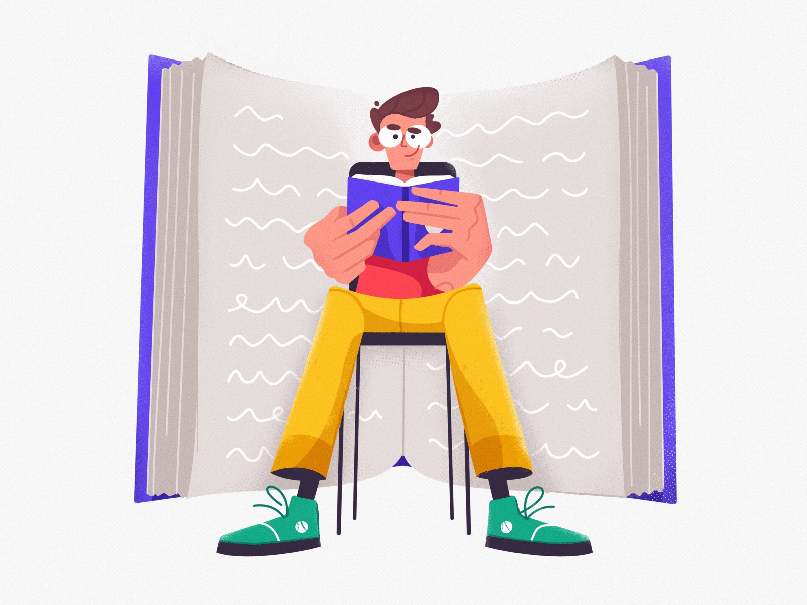 Reading reading illustrator procreate character design student study a.jpg