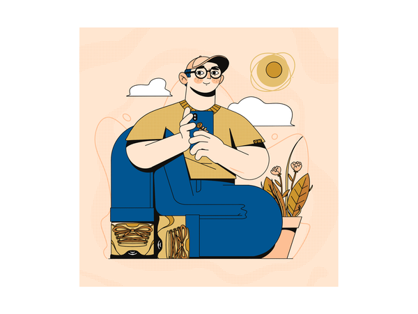 Illustration Autoportrait autoportrait streetwear procreate design out.png