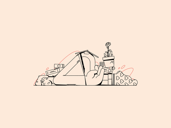 Illustration exhausted pattern line editorial illustration sleep man d.png