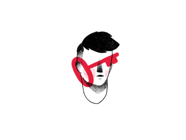 Illustration key portrait man vector procreate illustration design.png