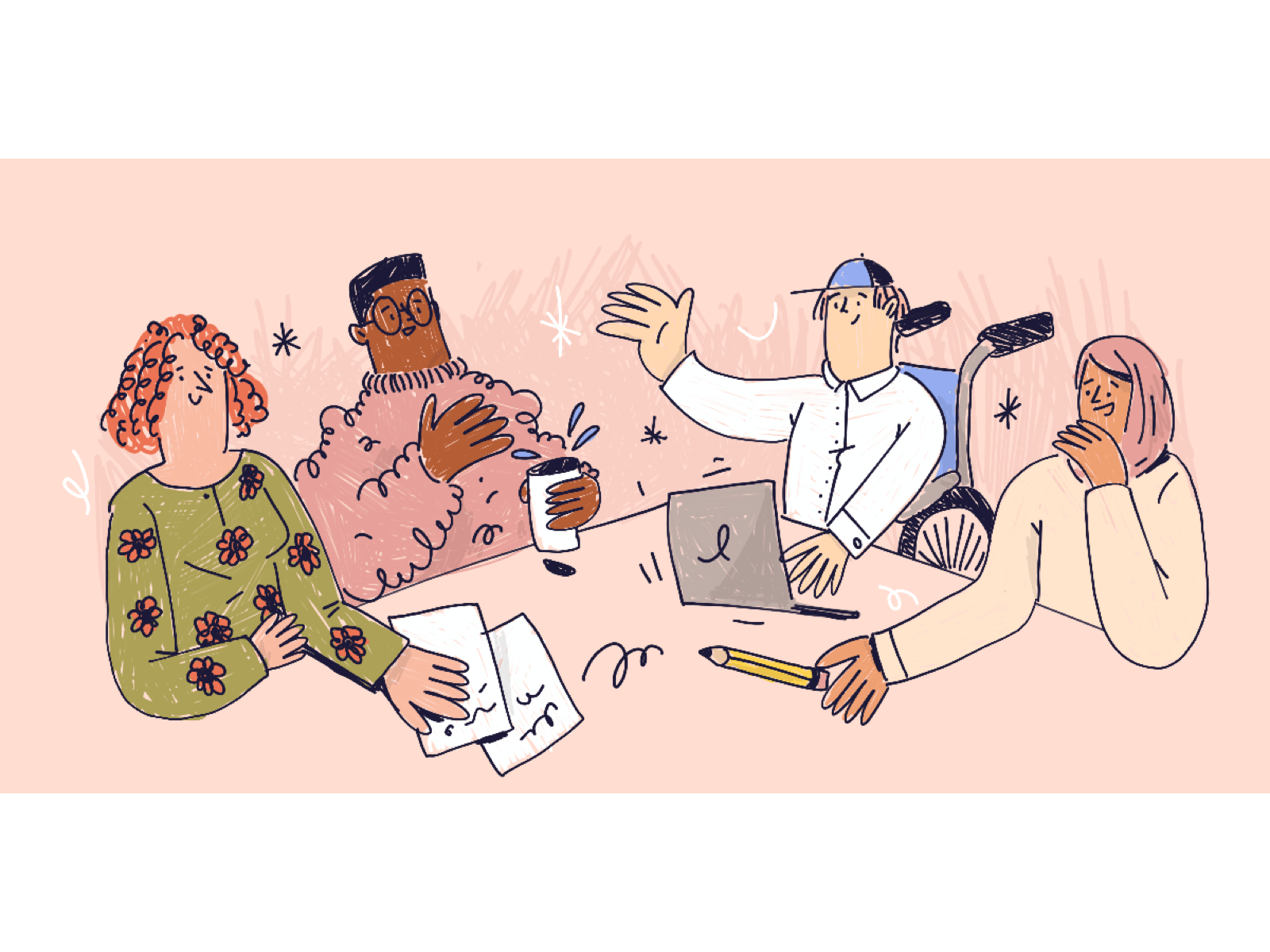 Lattice - Article illustration inclusion diversity abstract outline st.png