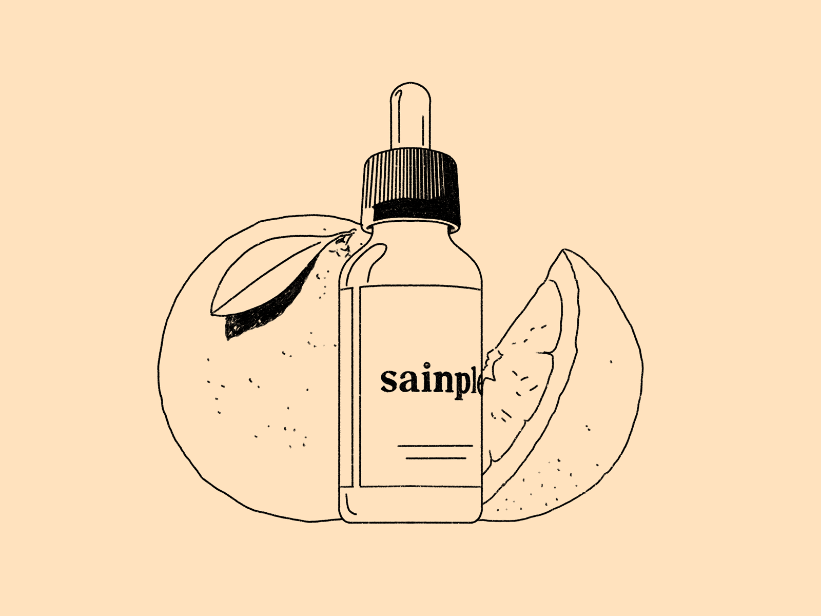 Sainple - 5 sun vitamin health fun abstract outline streetwear pattern.png