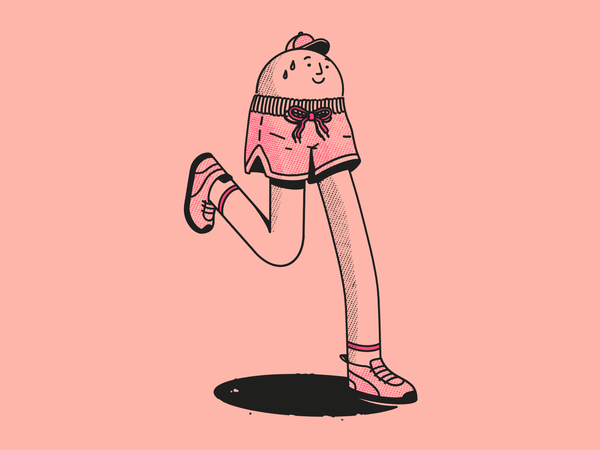 Summer body here I come. Just kidding... run cute legs weird streetwea.png