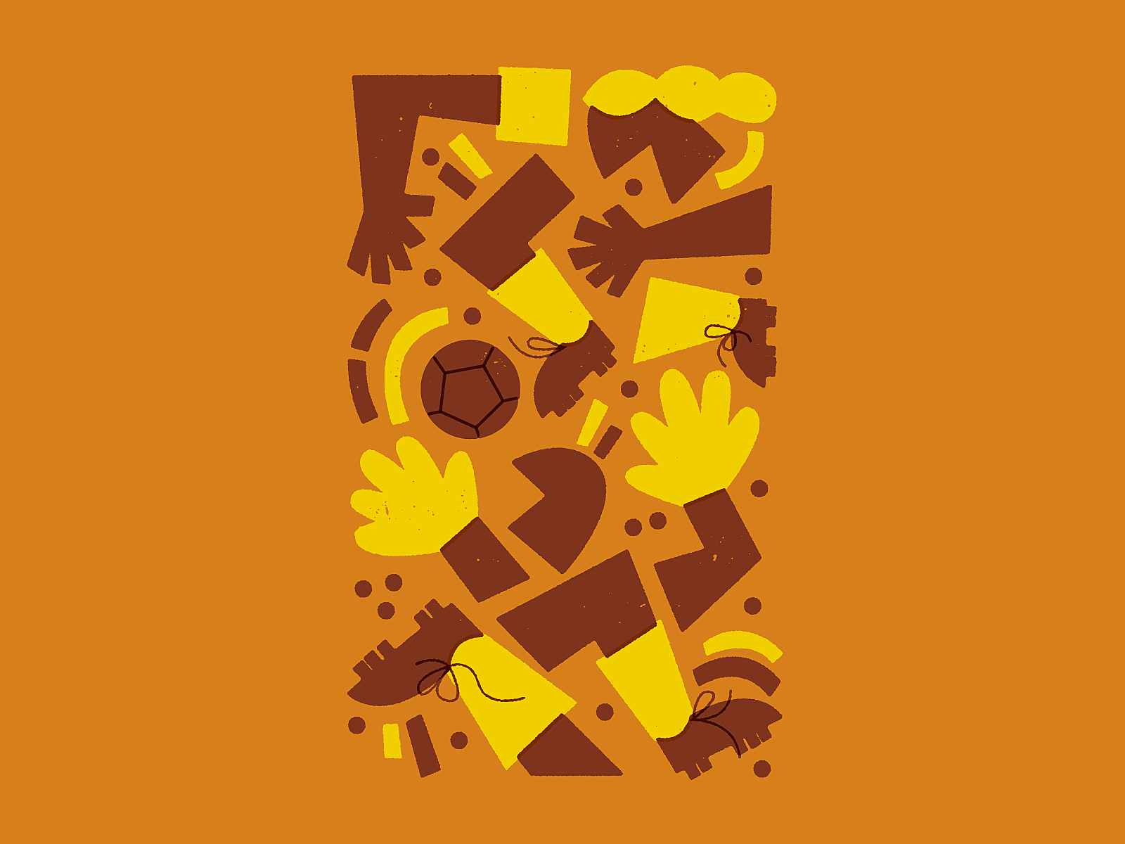 ️ ️ ️ football soccer character vector texture art illustration.png