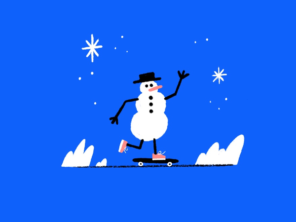 ️ snow loose procreate doodle skateboarding art christmas illustration.png