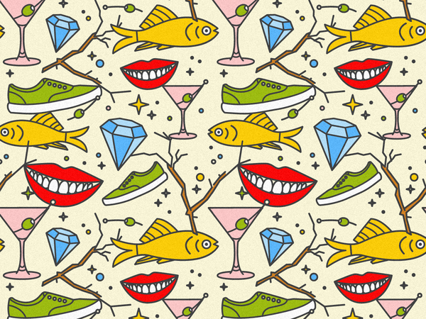 ¯_ツ_¯ lips lineart stroke repeat art vector illustration pattern.png