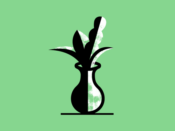 A vase with plants because why not really shadow art illustration text.png