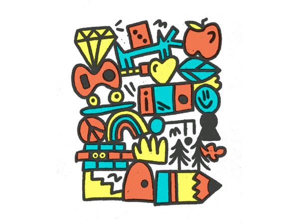 All stacked up  stuff procreate drawing doodle character stack art ill.png