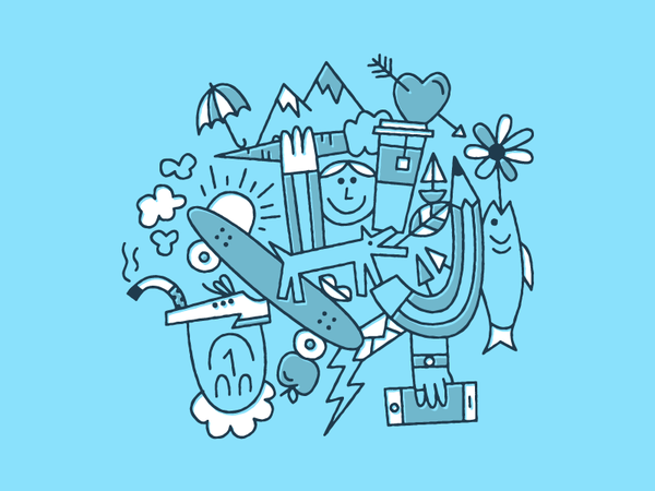Blues fish vector fun texture blues mishmash draw doodle skate smoke i.png